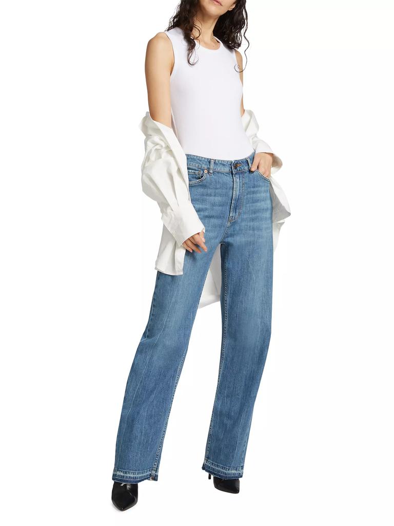 3x1 Diana Baggy Wide-Leg Jeans