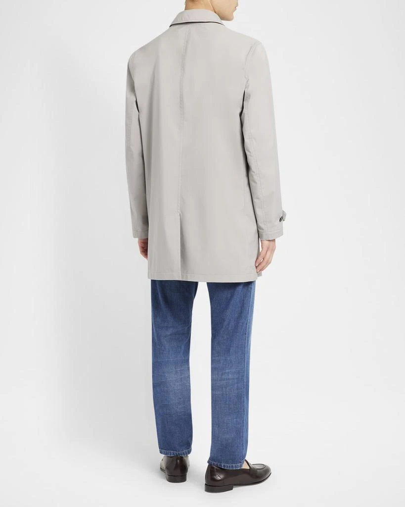 Brioni Men
s Raincoat with Removable Hood 3