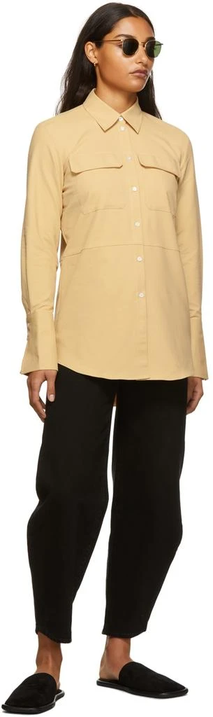 House of Dagmar Tan Simone Long Sleeve Shirt 4