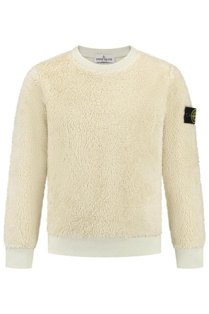 Stone Island Junior Stone Island Junior Compass Patch Crewneck Sweatshirt 1