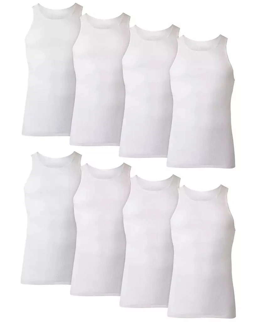 Hanes Ultimate® ComfortSoft Men's Tank Undershirt, 7+1 Bonus Pack 1