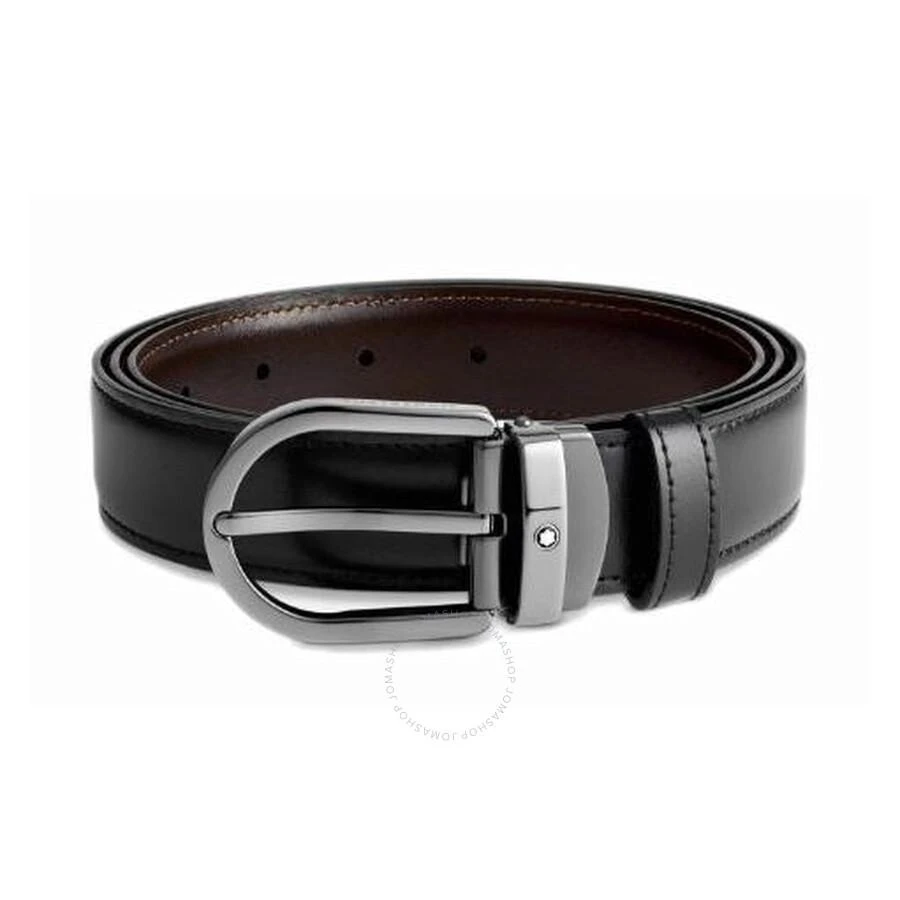 Montblanc Horseshoe Buckle Reversible Belt 1