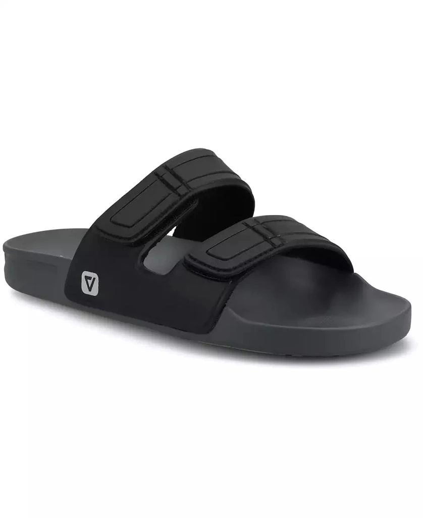 Vance Co. Men
s Mario Comfort Adjustable Strap Slide On Sandals 1