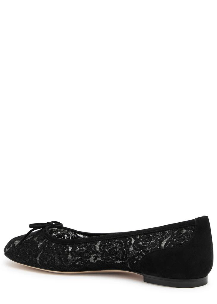 Manolo Blahnik Verizzo lace ballet flats 2