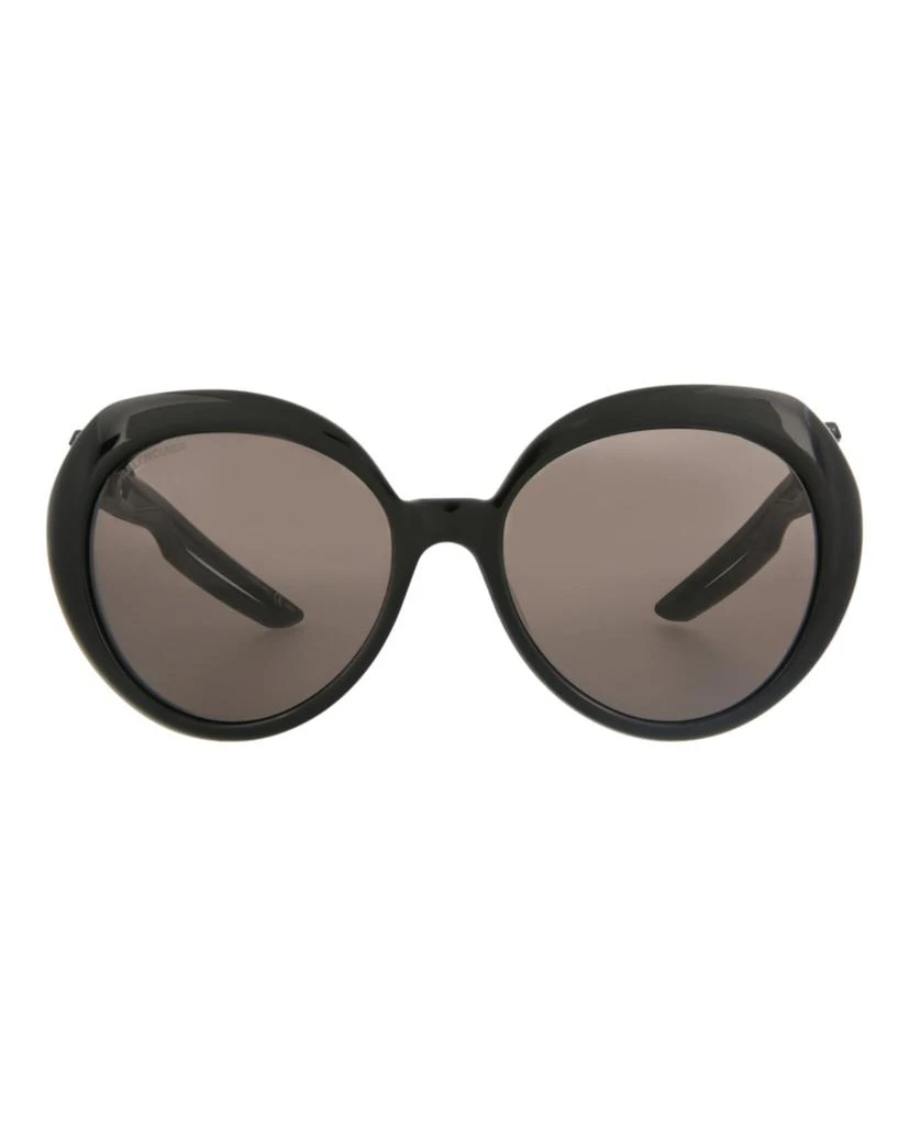 Balenciaga Oval-Frame Acetate Sunglasses 6