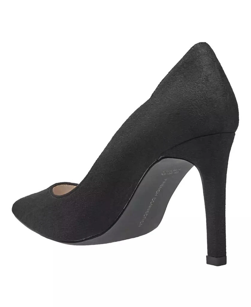 French Connection Women's Scallop Slip-On Heels Sandals 3