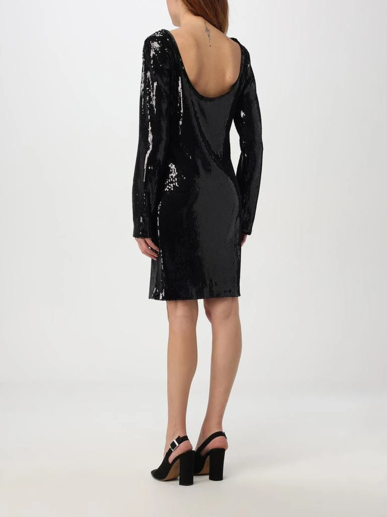 Boss Women's Long-Sleeved Sequined Dress - Black - Size XS