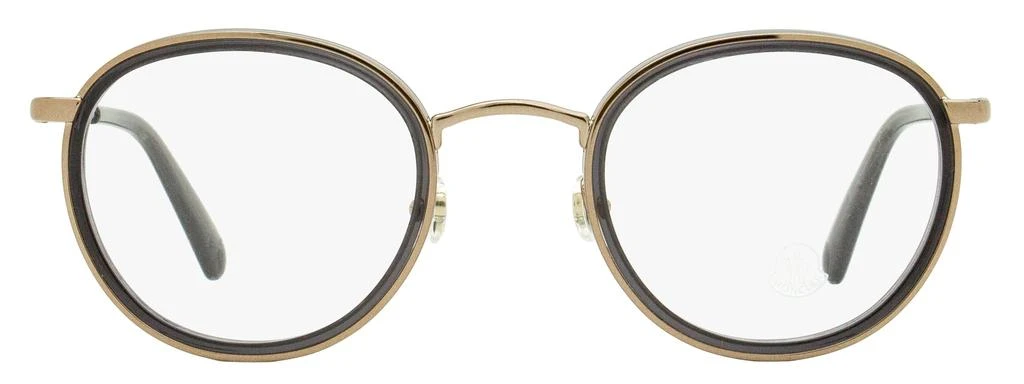 Moncler Unisex Oval Eyeglasses ML5153 001 Bronze/Gray 49mm 2