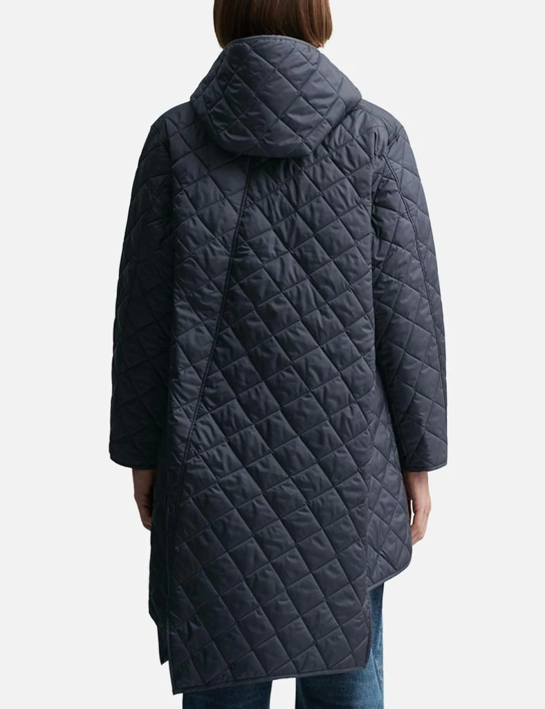 CDG SHIRT CDG Shirt X Lavenham Quilted Jacket with Hood 4