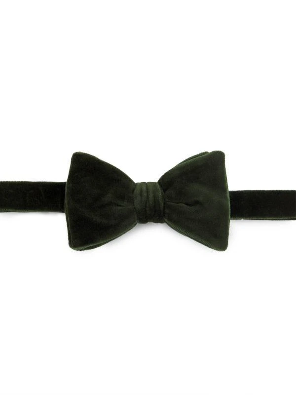 Ralph Lauren Cotton Velvet Bow Tie 1