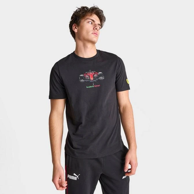 Puma Men's Puma Scuderia Ferrari F1 Race Graphic T-Shirt 1