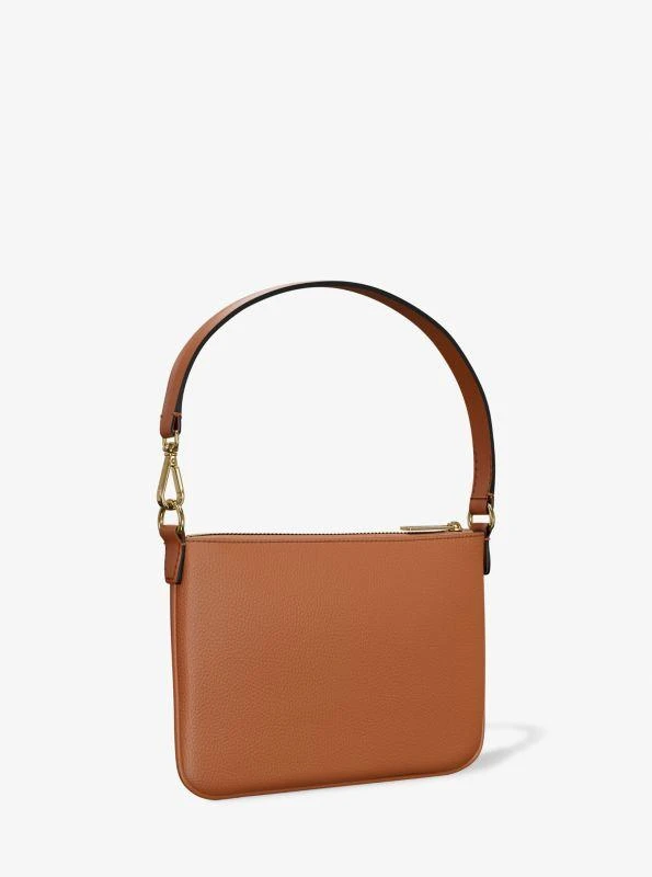 Michael Kors Jet Set Small Pebbled Leather Convertible Wristlet 4