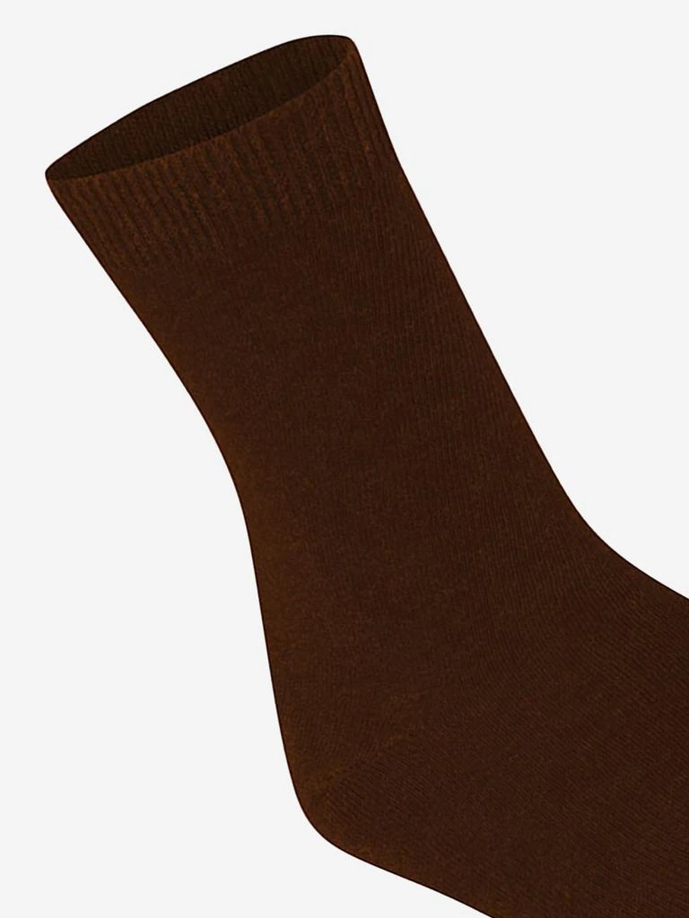 Zeco Schoolwear Zeco Kids School Turnover Top Socks (5 Pack) in Brown 3