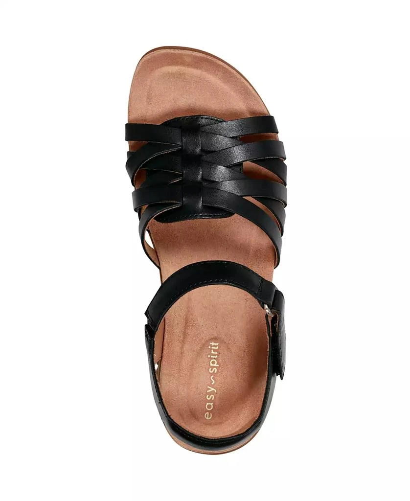 Easy Spirit Women's Marlene Woven Flat Sandals 4