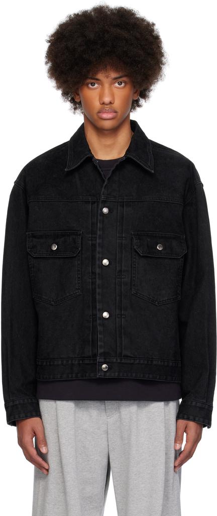 ジャケット・アウター SEUQUEL DENIM JACKET BLACK SQ-21AW-JK-04 SEQUEL DENIM JACKET BLACK SQ-21AW-JK-04