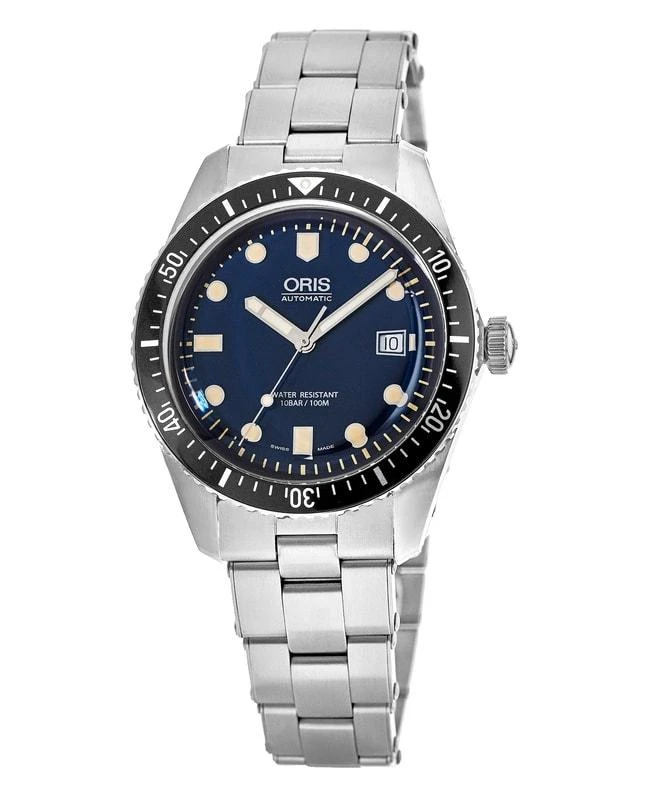 Oris Oris Divers Sixty-Five Blue Dial Stainless Steel Unisex Watch 01 733 7747 4055-07 8 17 18 1