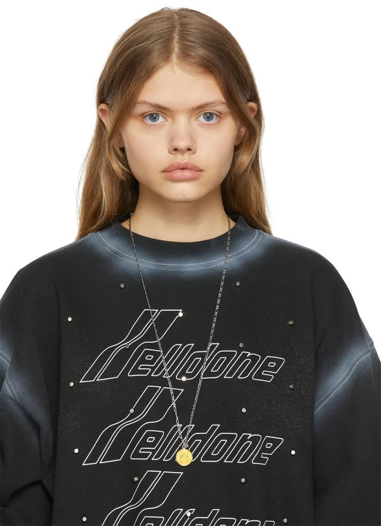 We11done Silver Smiley Necklace 3