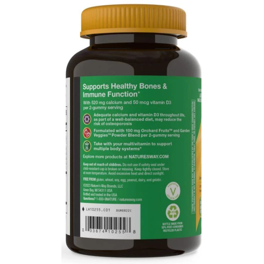 Alive! Calcium + D3 Gummy 2