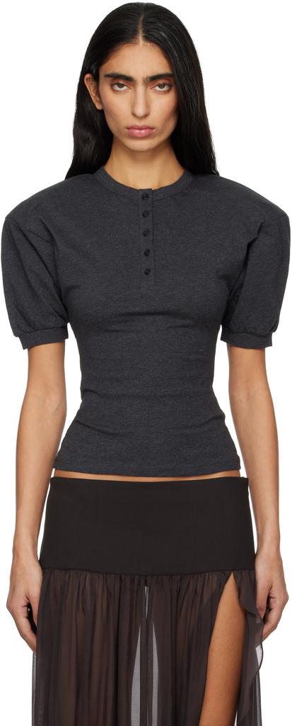 Paloma Wool Blue & White Loana T-shirt - T-Shirts - BeyondStyle