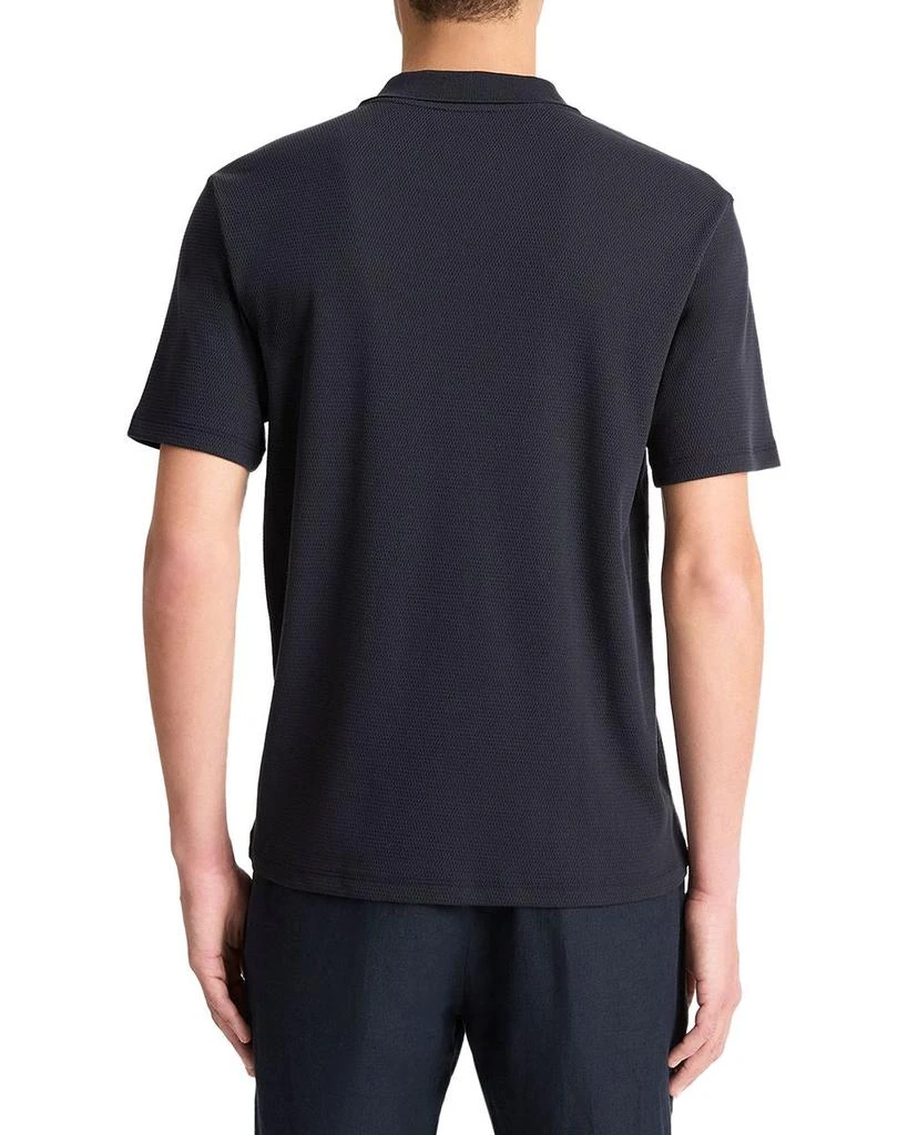 Vince Mesh Knit Johnny Collar Polo Shirt 3