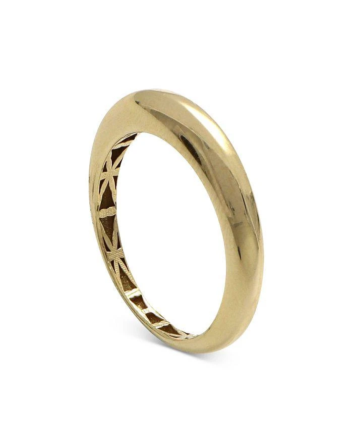 Alberto Amati 14K Yellow Gold Polished Mirror Ring 1