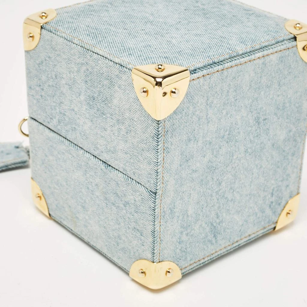 Natasha Zinko Natasha Zinko Blue Denim Box Crossbody Bag 13