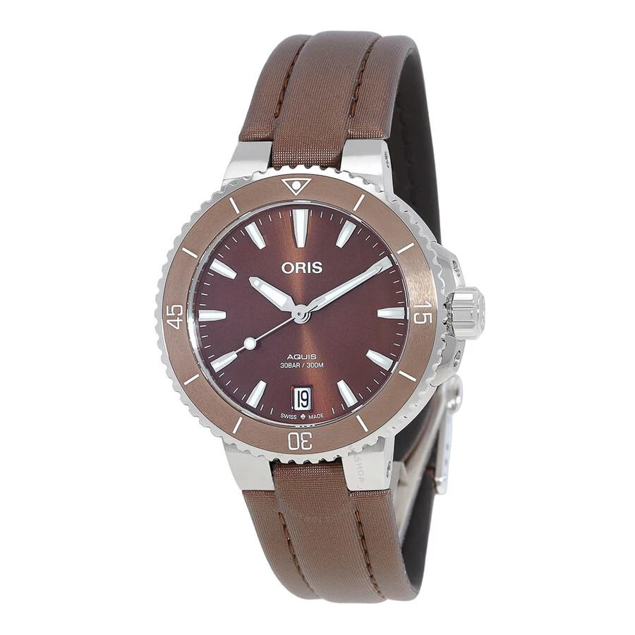 Oris Aquis Automatic Brown Dial Watch 01 733 7731 4156-07 3 18 01FC 1