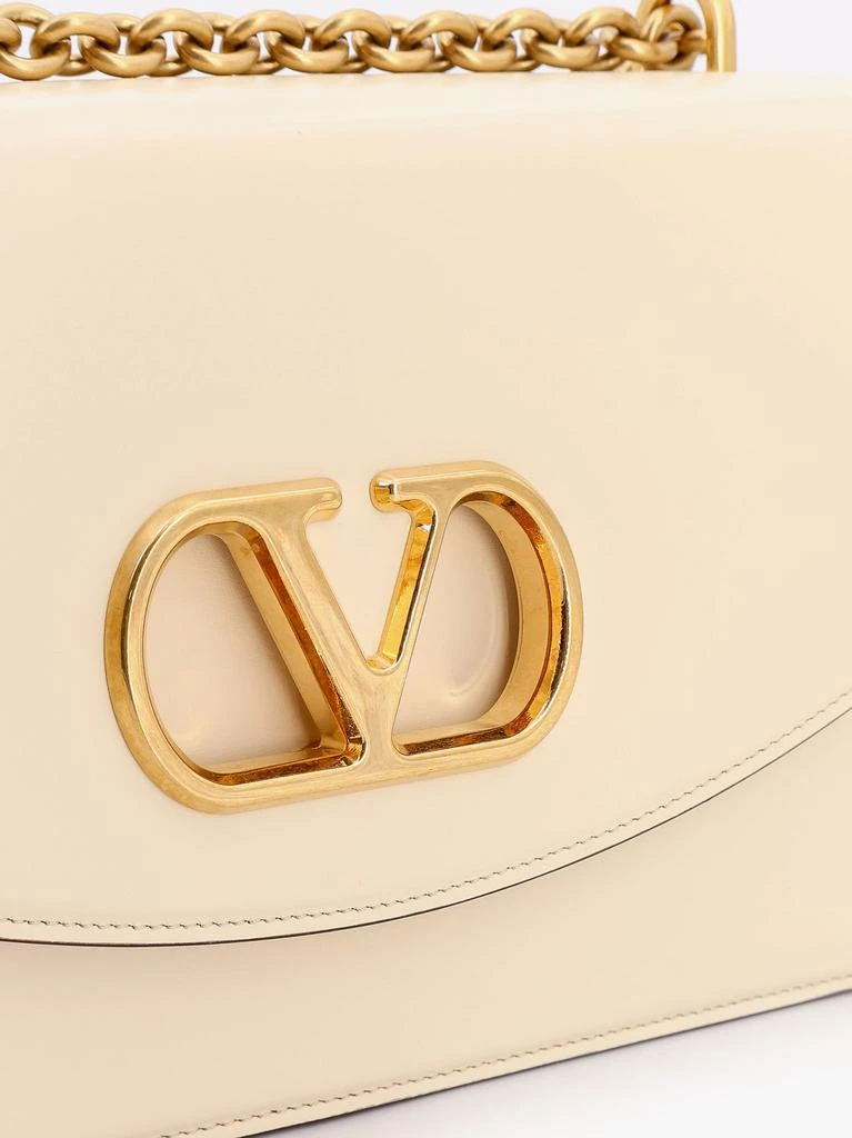 Valentino Vain leather shoulder bag with vlogo signature detail 6