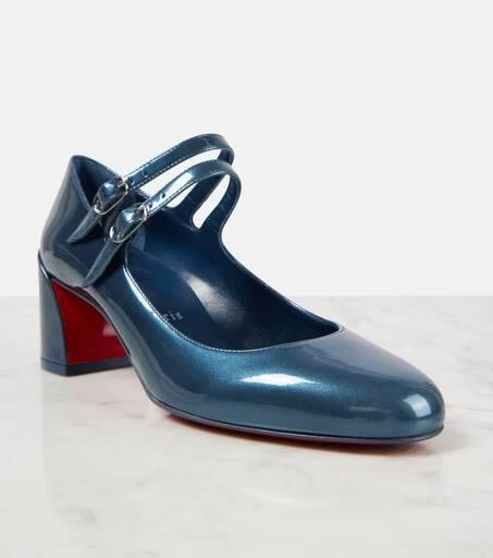 Christian Louboutin Miss Jane patent leather Mary Jane pumps 5