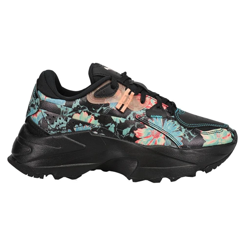 Puma Orkid "Hidden Flowers" Floral Lace Up Sneakers 1