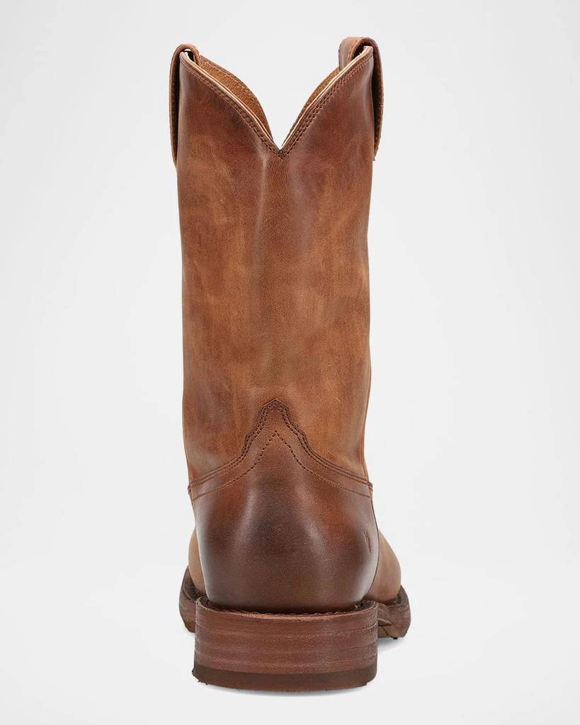 Frye Men's Duke Leather Roper Mid-Calf Boots 3