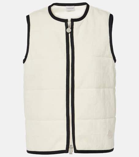 Moncler Padded cotton-bend vest