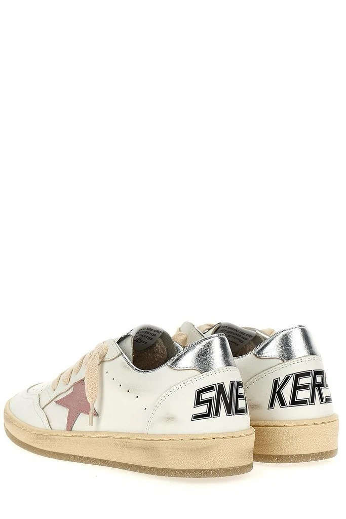 Golden Goose Kids Golden Goose Kids Ball Star-Patch Lace-Up Sneakers 4