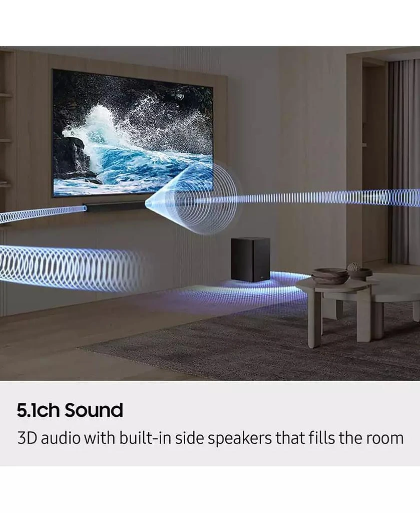 SAMSUNG 5.1 Ch. B-Series Soundbar with Wireless Subwoofer 7