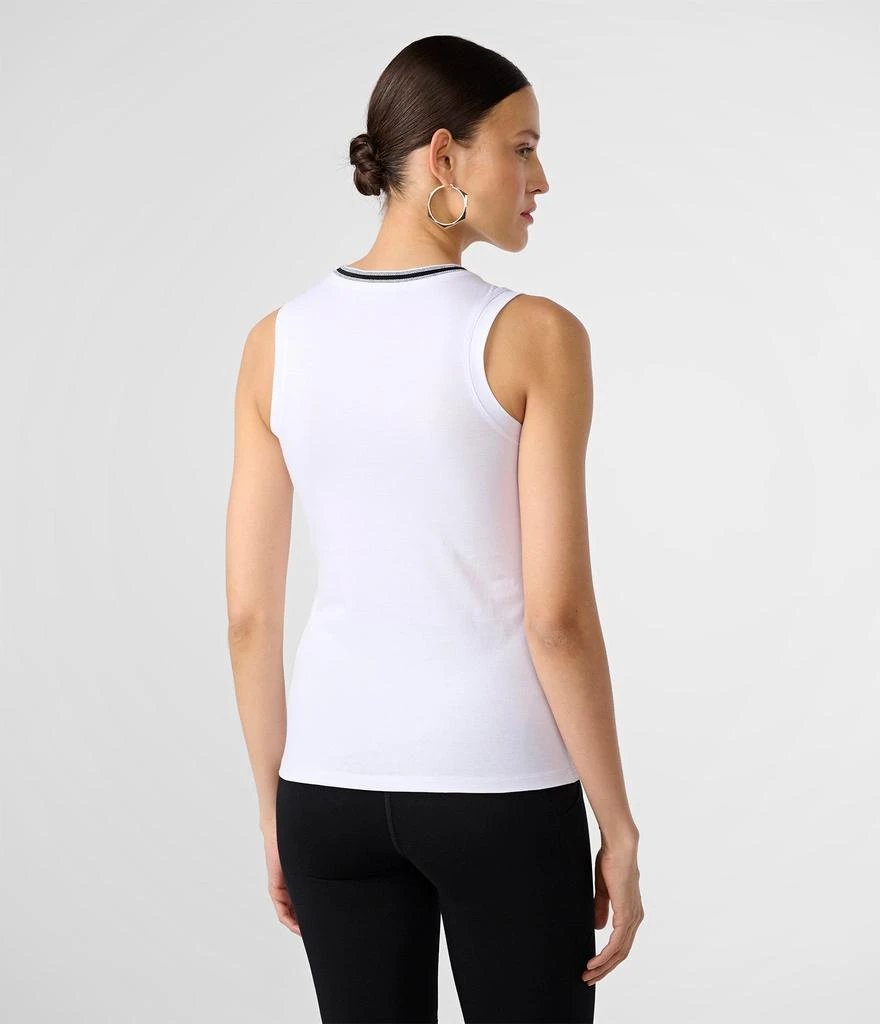 Karl Lagerfeld Paris RIB TRIM LOGO TANK 2