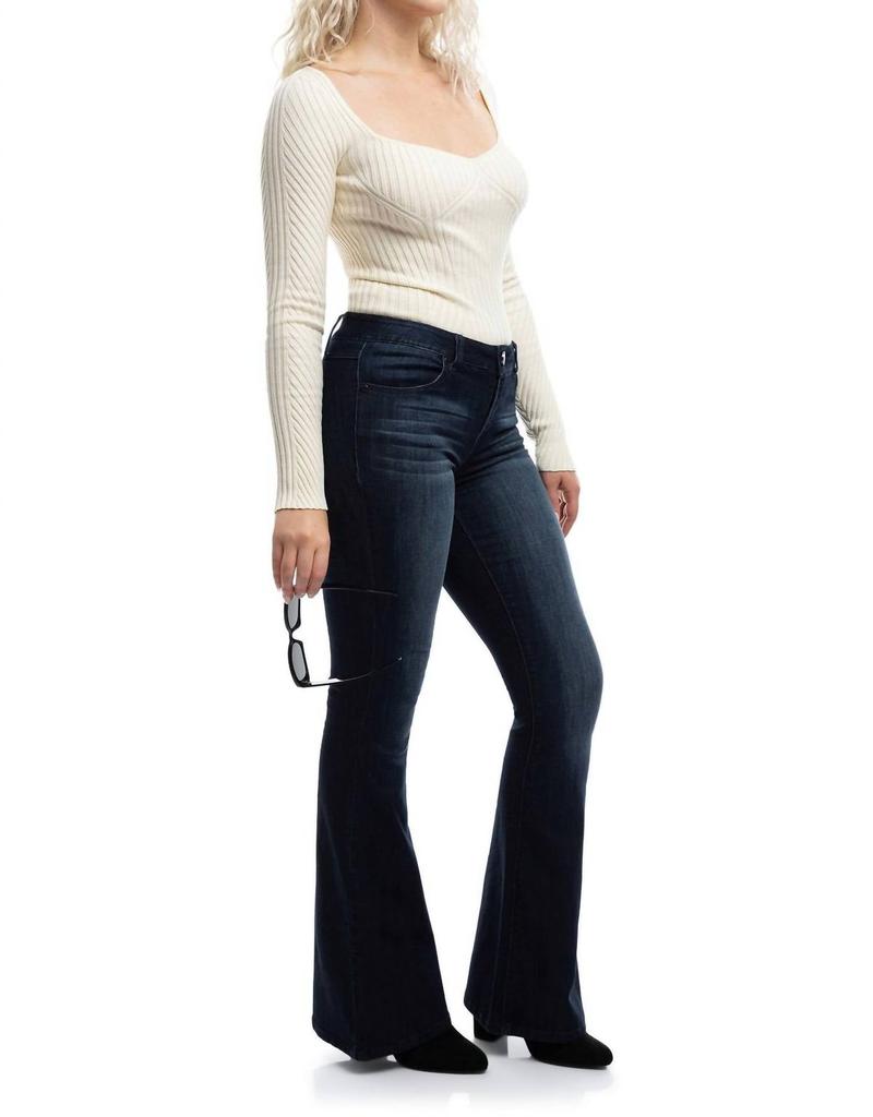 1822 Denim 1822 Denim - Long Mid-rise Vintage Flare Jeans