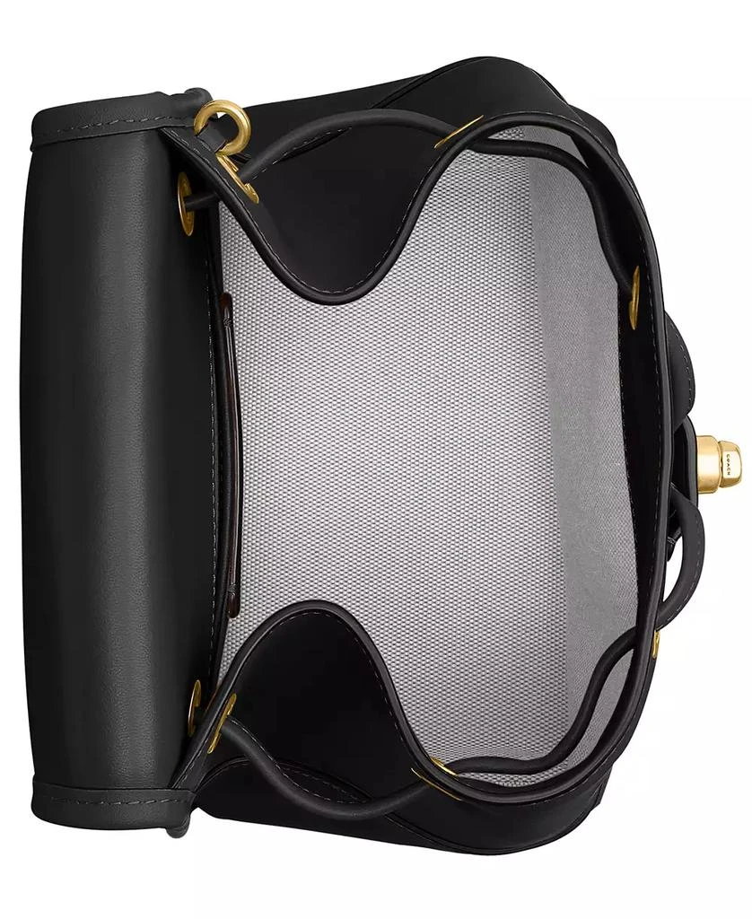 Coach Originals Glovetanned Leather Turnlock Backpack 4