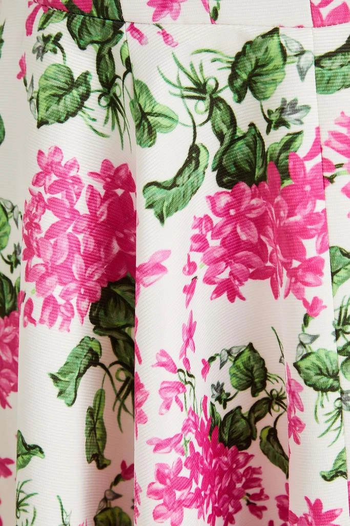 Emilia Wickstead Mona floral-print faille midi dress 4