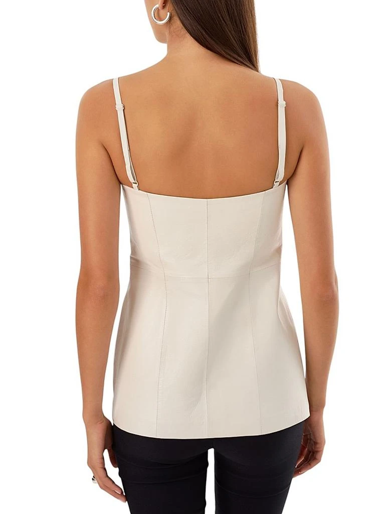 LaMarque Milana Leather Bustier Top 6