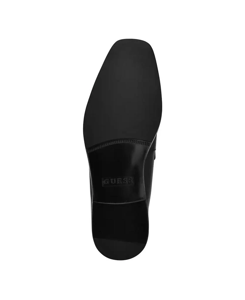 GUESS Men's Hendo Square Toe Slip On Dress Loafers 5
