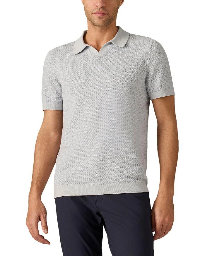 Rhone Johnny Collar Short Sleeve Polo Sweater 1