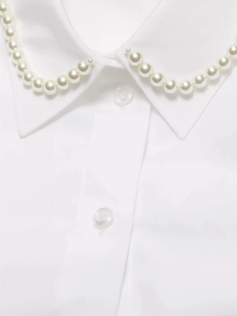 Simone Rocha Embellished Button-Front Shirt 7