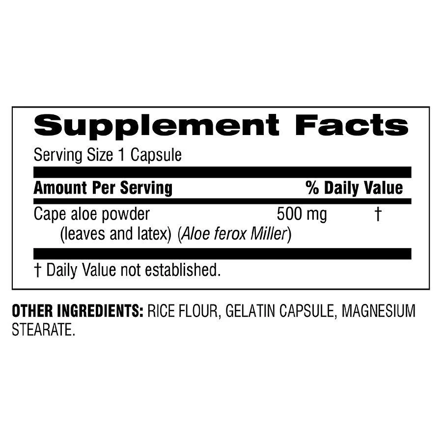 Botanic Choice Aloe Vera 500mg 2