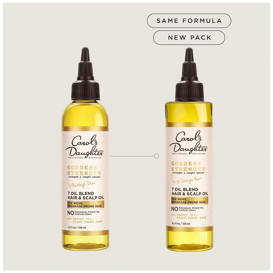 Carol's Daughter Goddess Strength 7 Oil Blend Scalp & Hair Oil With Castor Oil 9