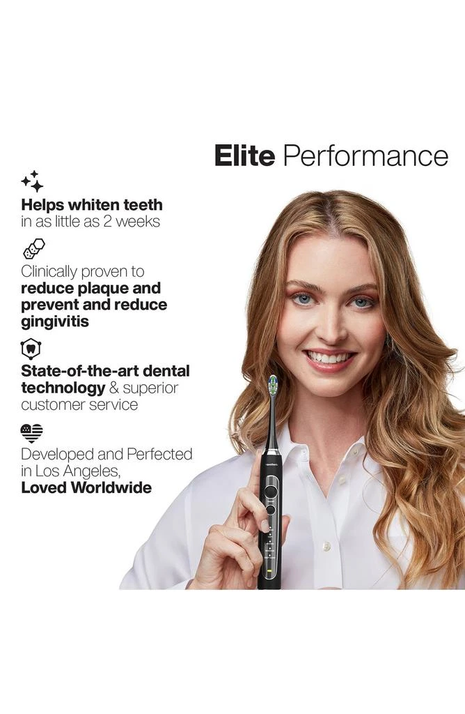 AquaSonic Elite Ultra-Whitening Power Toothbrush 7