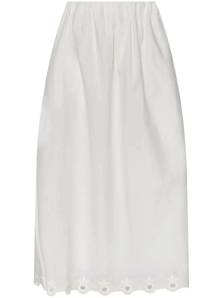 Posse Antoinette Skirt In Vintage White 5