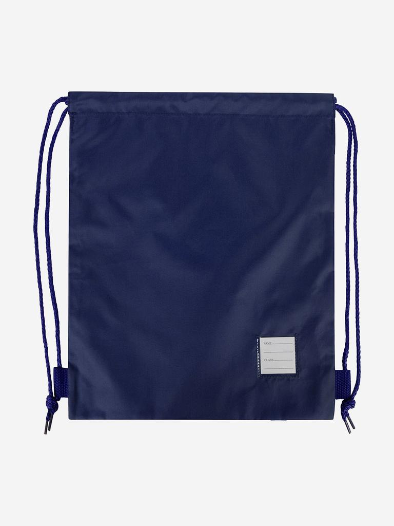Zeco Schoolwear Zeco Kids School Premium Plain PE Bag in Navy (40cm)