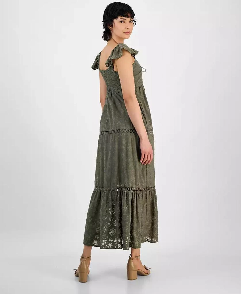 And Now This Women's Empire-Waist Crochet-Trim Maxi Dress, Exclusively at Macy's 2