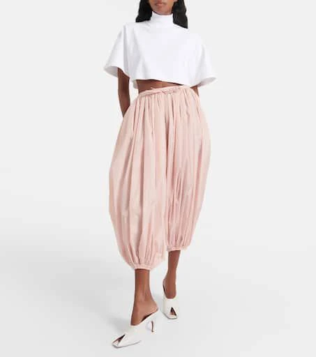 Alaïa Cotton turtleneck top 2
