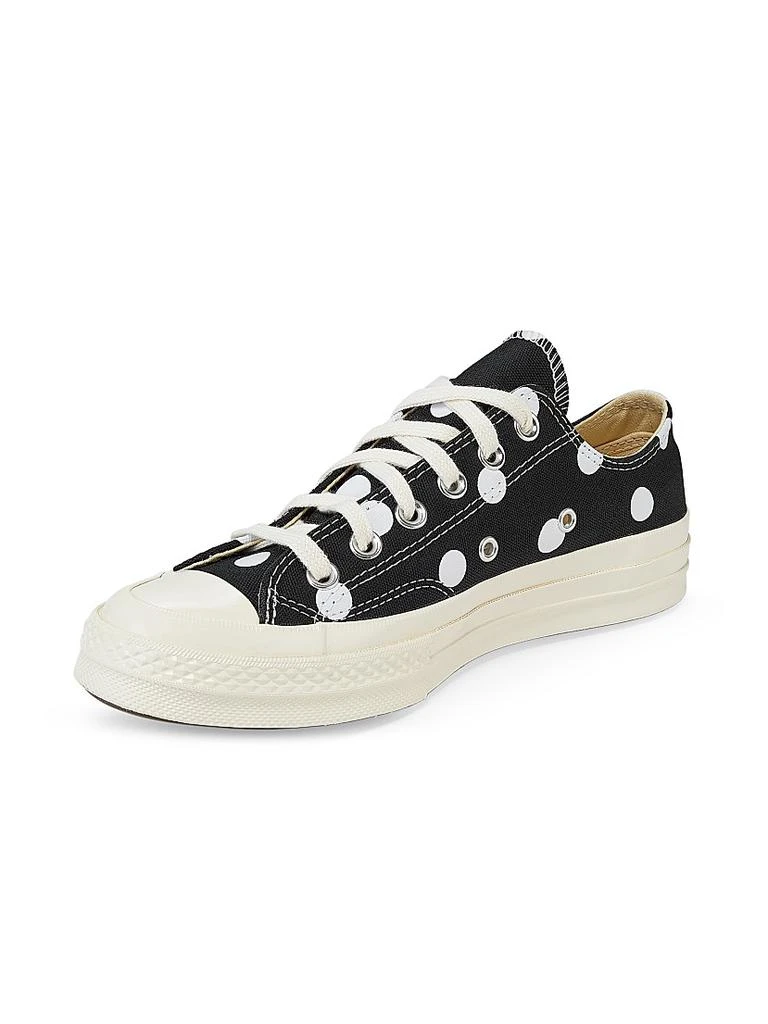 Comme des Garcons CdG PLAY x Converse Women
s Chuck Taylor All Star Polka Dot Low-Top Sneakers 2
